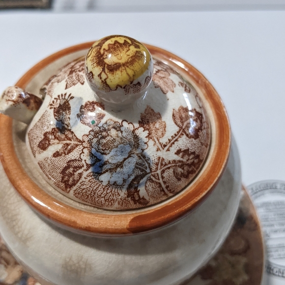 Vintage 1950's Mountain Woodland by Nasco Jam Jar - Picture 5 of 14